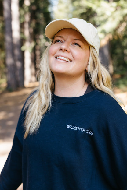 Stay Golden Women’s Organic Crewneck Sweatshirt