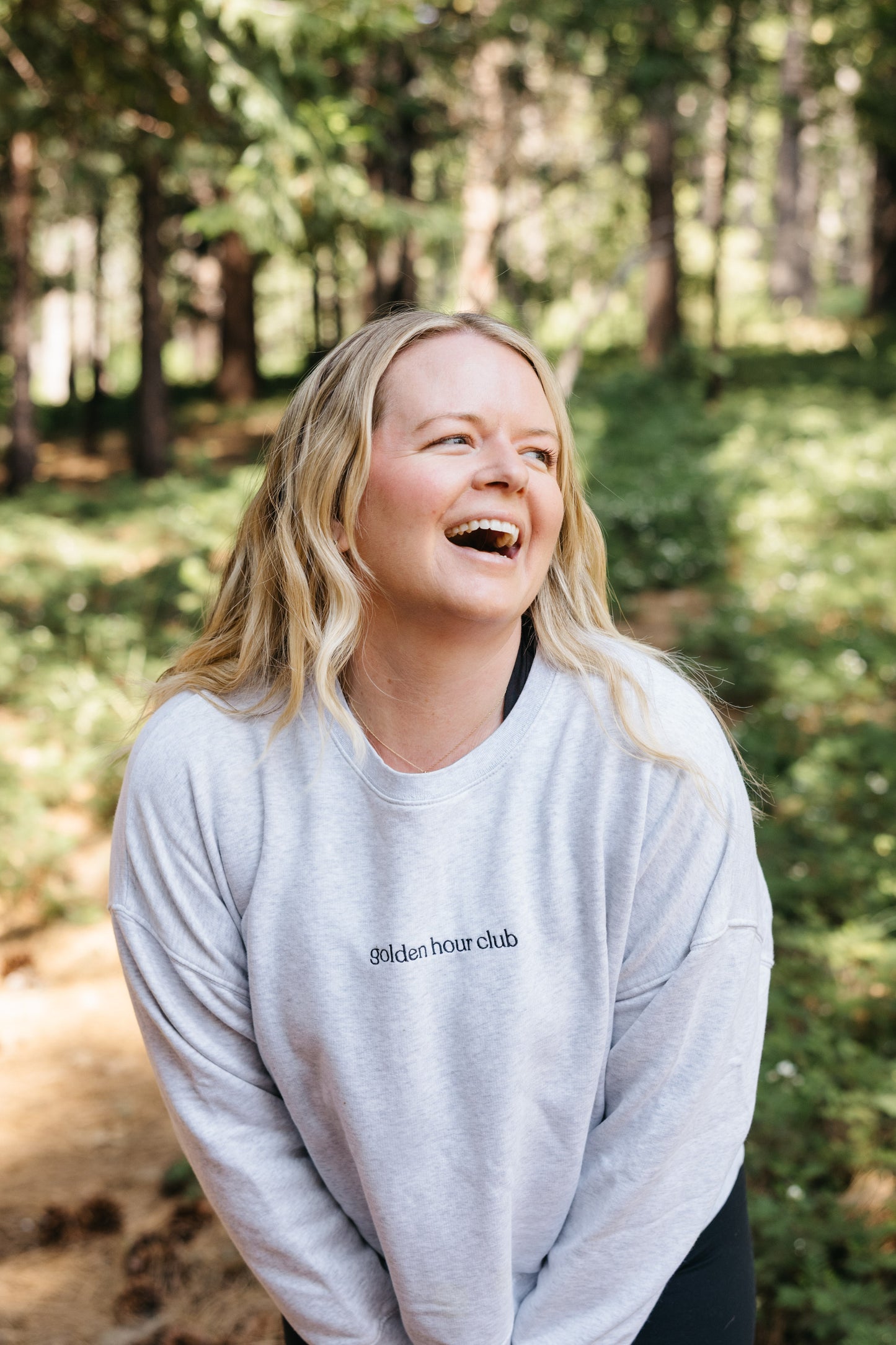 Golden Hour Club Women’s Organic Crewneck Sweatshirt