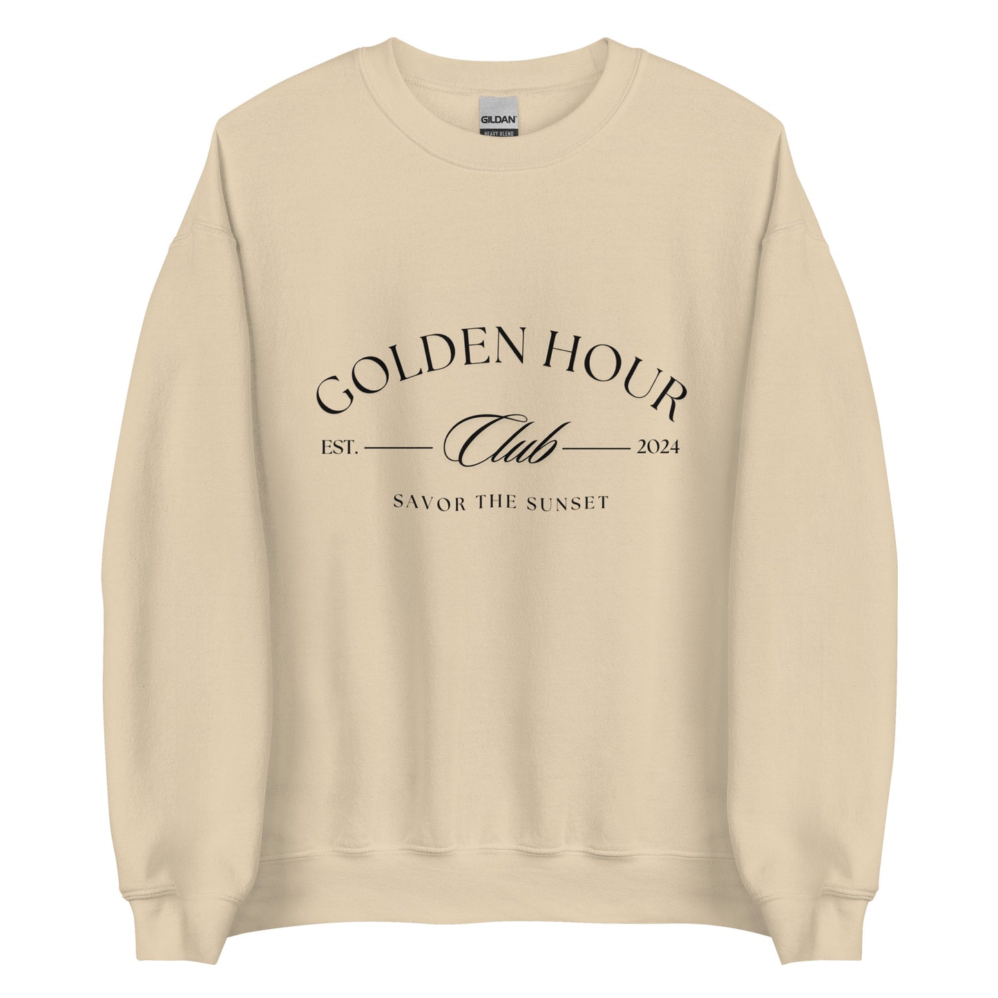 Golden Hour Club Unisex Crewneck Sweatshirt